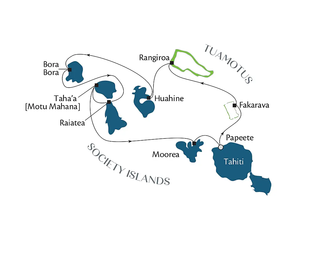 More Tuamotus & Society Islands